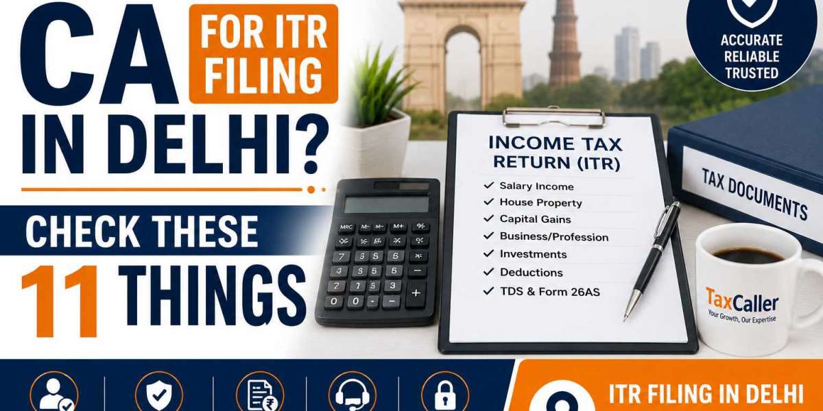 Looking for a CA for ITR Filing in Delhi? Check These 11 Things