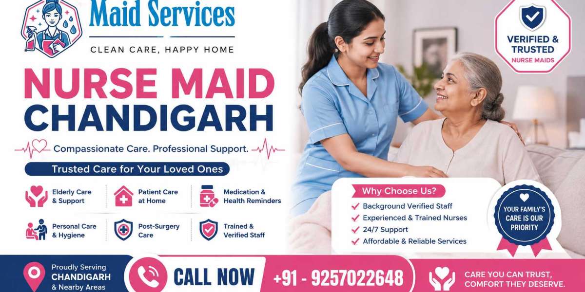 Nurse Maid Chandigarh – Dependable Care for Elderly & Patients