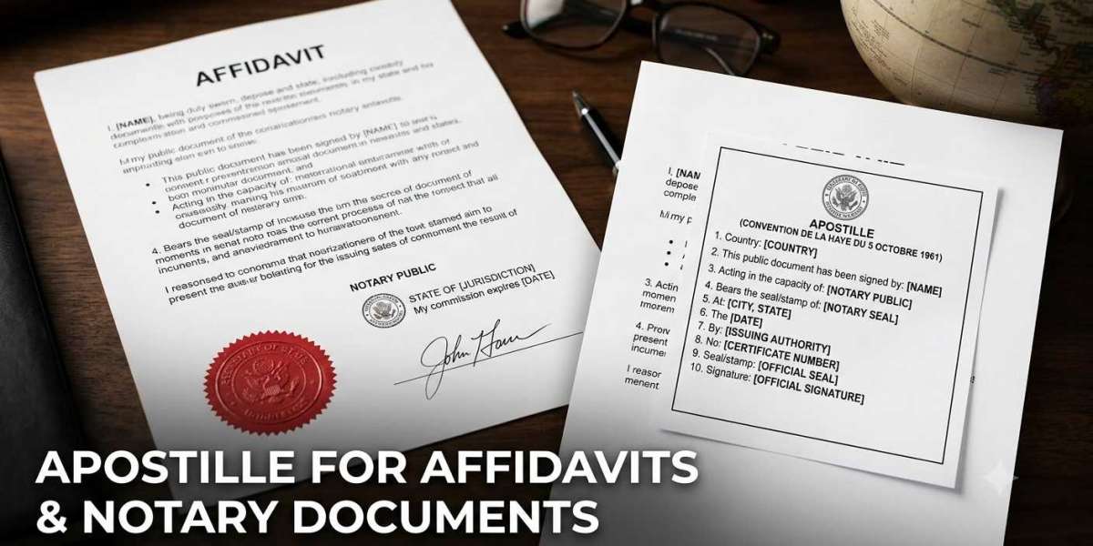 Apostille for Affidavits & Notary Documents