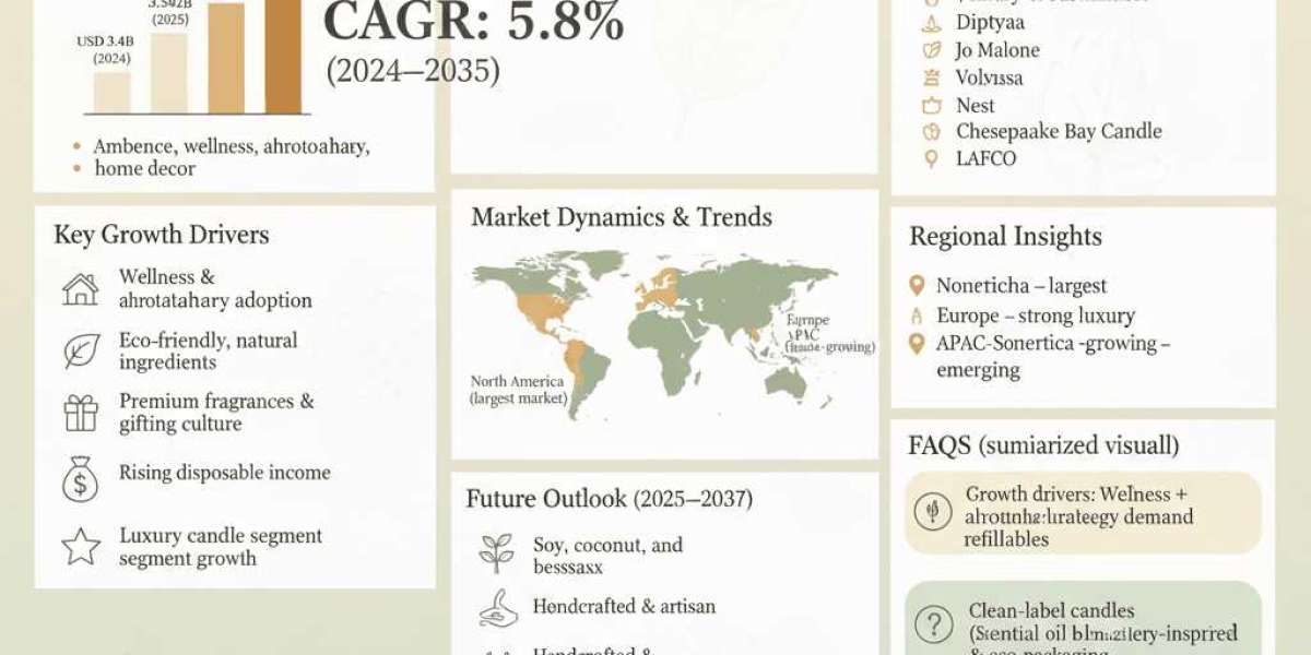 Scented Candles Market Sees Surge in Aromatherapy Product Adoption
