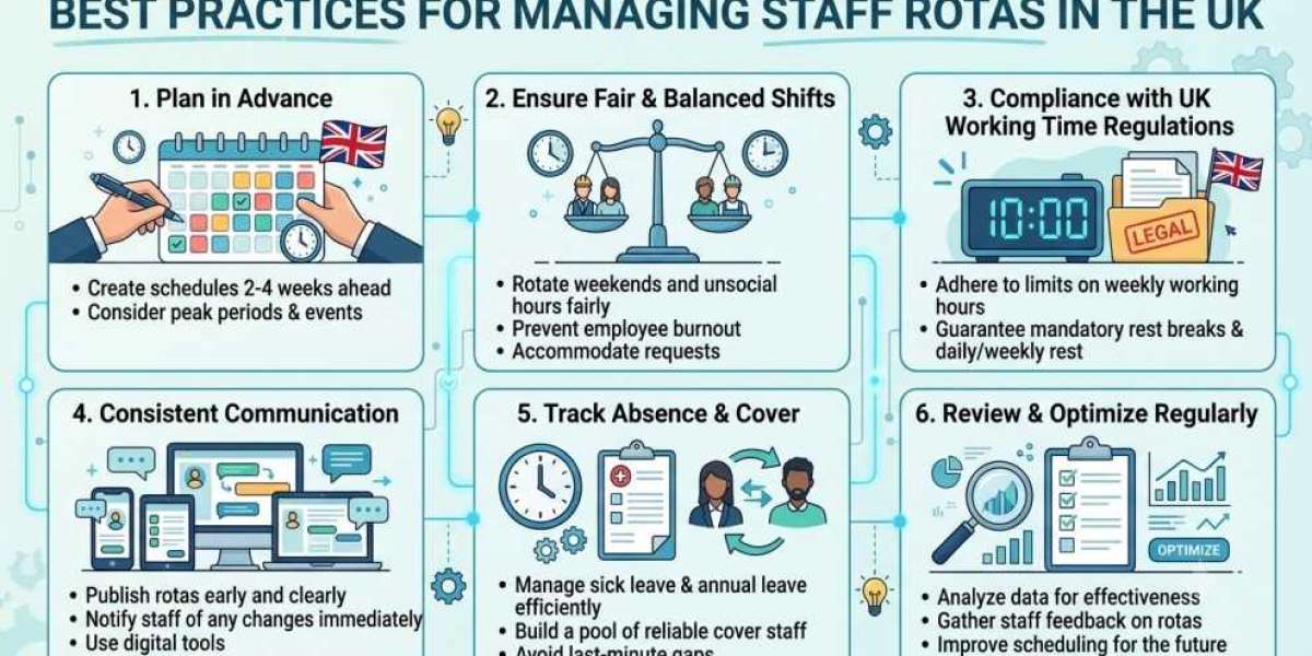 Best Practices for Managing Staff Rotas in the UK