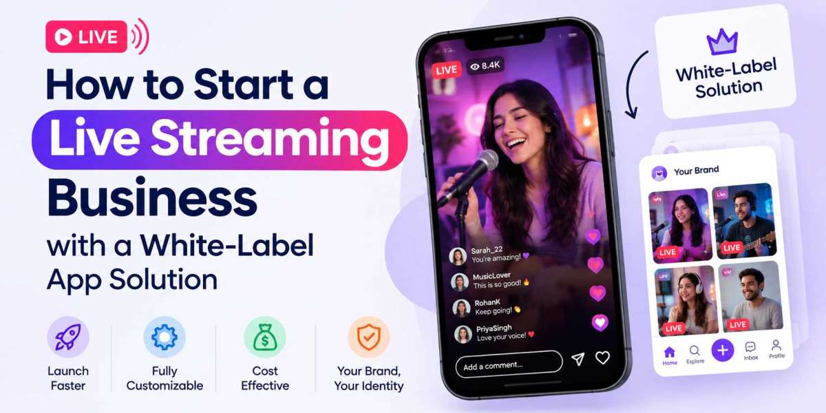 How to Start a Live Streaming Business with a White-Label App Solution