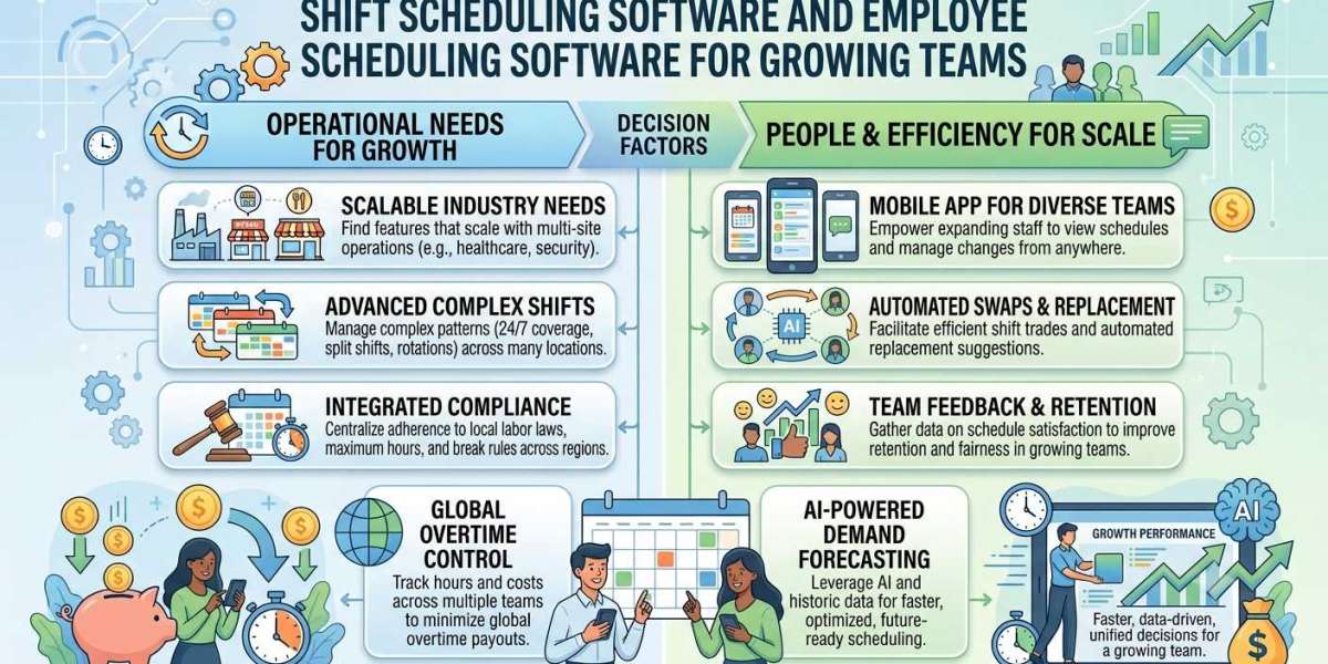 Shift Scheduling Software and Employee Scheduling Software for Growing Teams