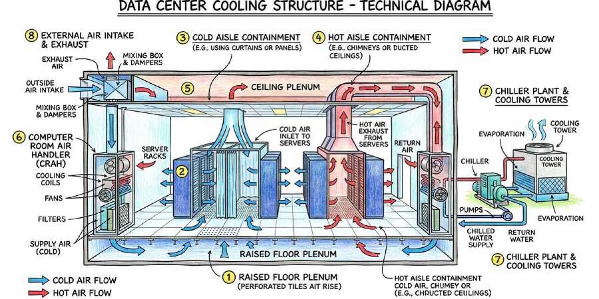 Data Center Cooling: Strategies for Efficiency, Reliability, and Sustainable Operations