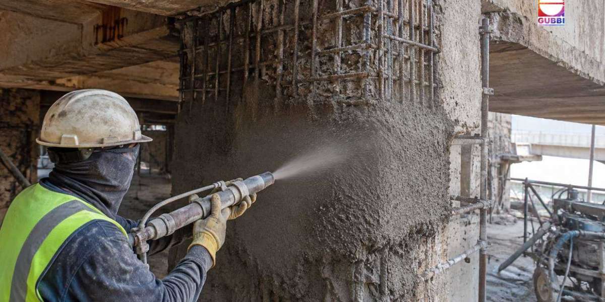 Industrial Shotcreting Services for Concrete Repair